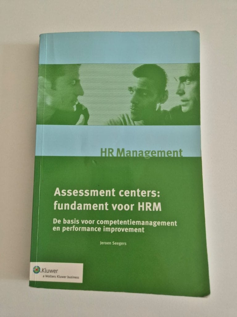 Assessment centers: fundament voor HRM - Jeroen Seegers, Ophalen, Zo goed als nieuw, Jeroen Seegers, Overige onderwerpen