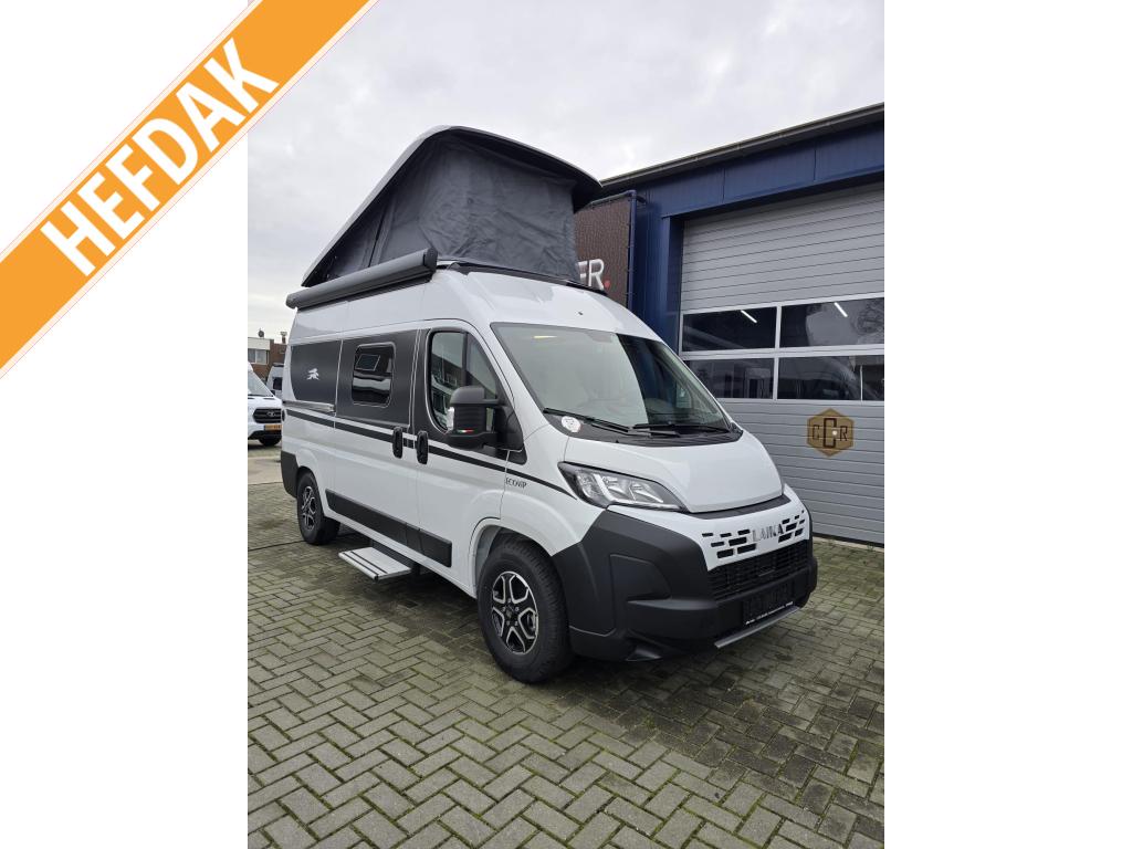 Laika Ecovip 540 CV Veel comfort en compact, Caravans en Kamperen, Campers, Automaat, Ringverwarming, Fiat, Treinzit