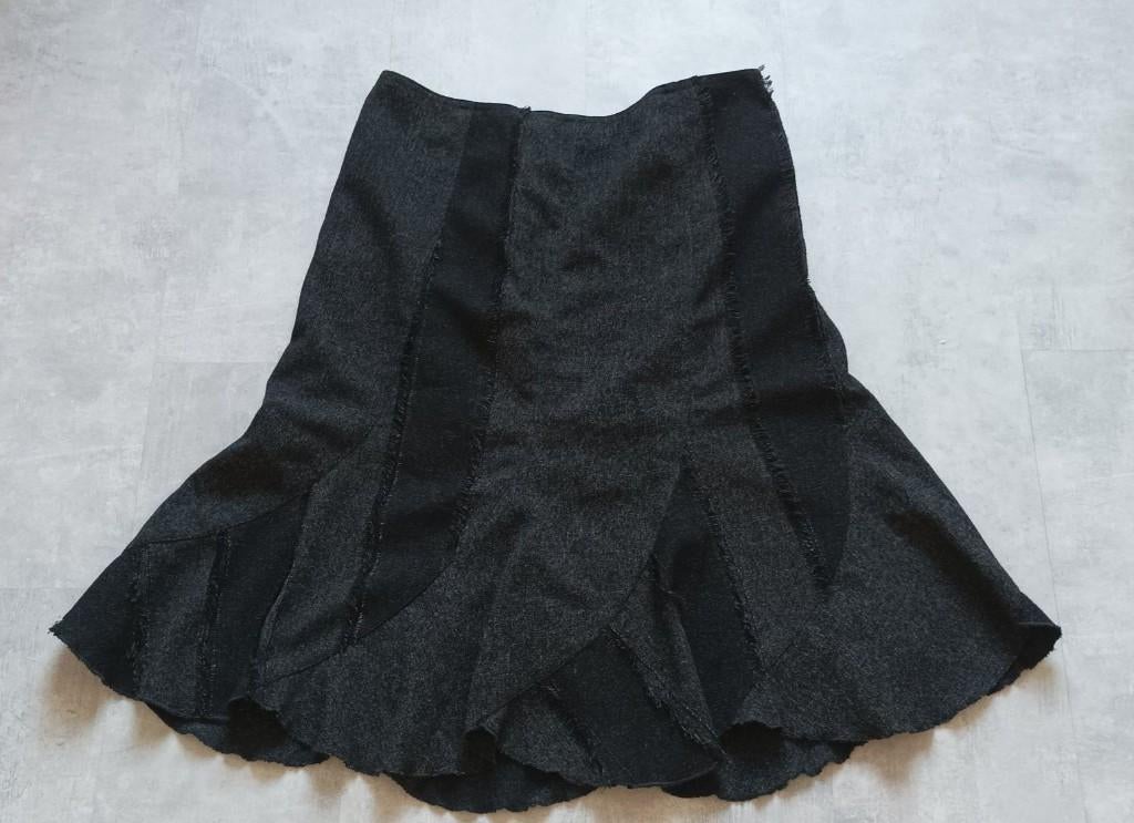 zwarte rok maat 42, Zwart, Maat 42/44 (L), Ophalen of Verzenden, Gedragen