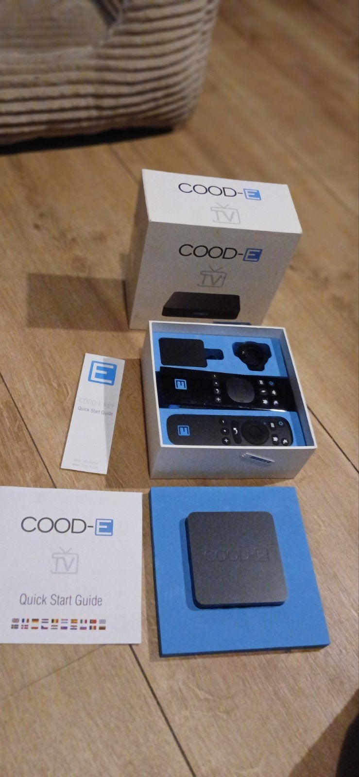COOD-E TV Mediaspeler met afstandsbedieningen, Ophalen of Verzenden, Zo goed als nieuw, HDMI, Zonder harde schijf