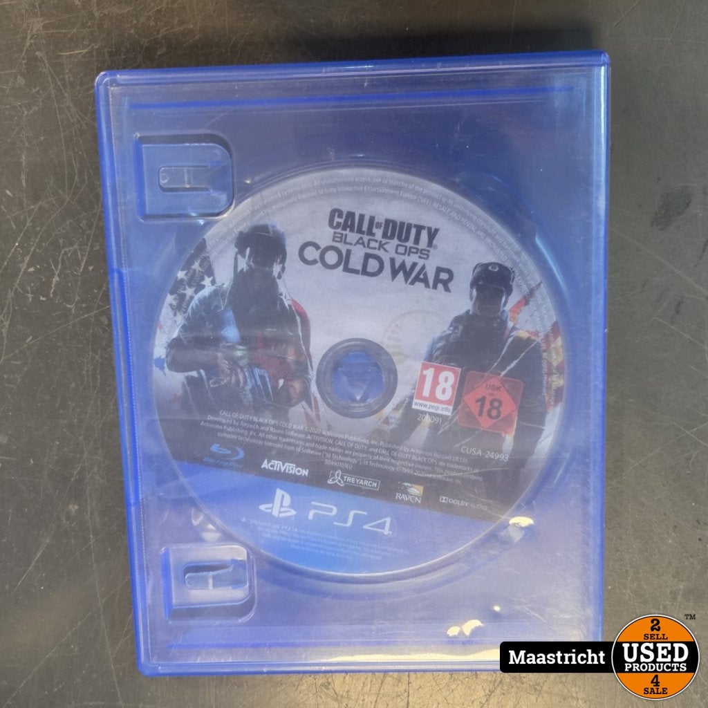 PS4 Game | Call of Duty Black Ops Cold War (Zonder Hoes), Activision, Zo goed als nieuw, https://support.activision.com/contact-us