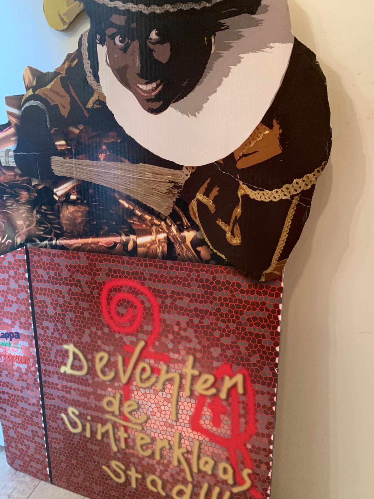 Grote sinterklaas display, T, Ophalen of Verzenden, Zo goed als nieuw, N