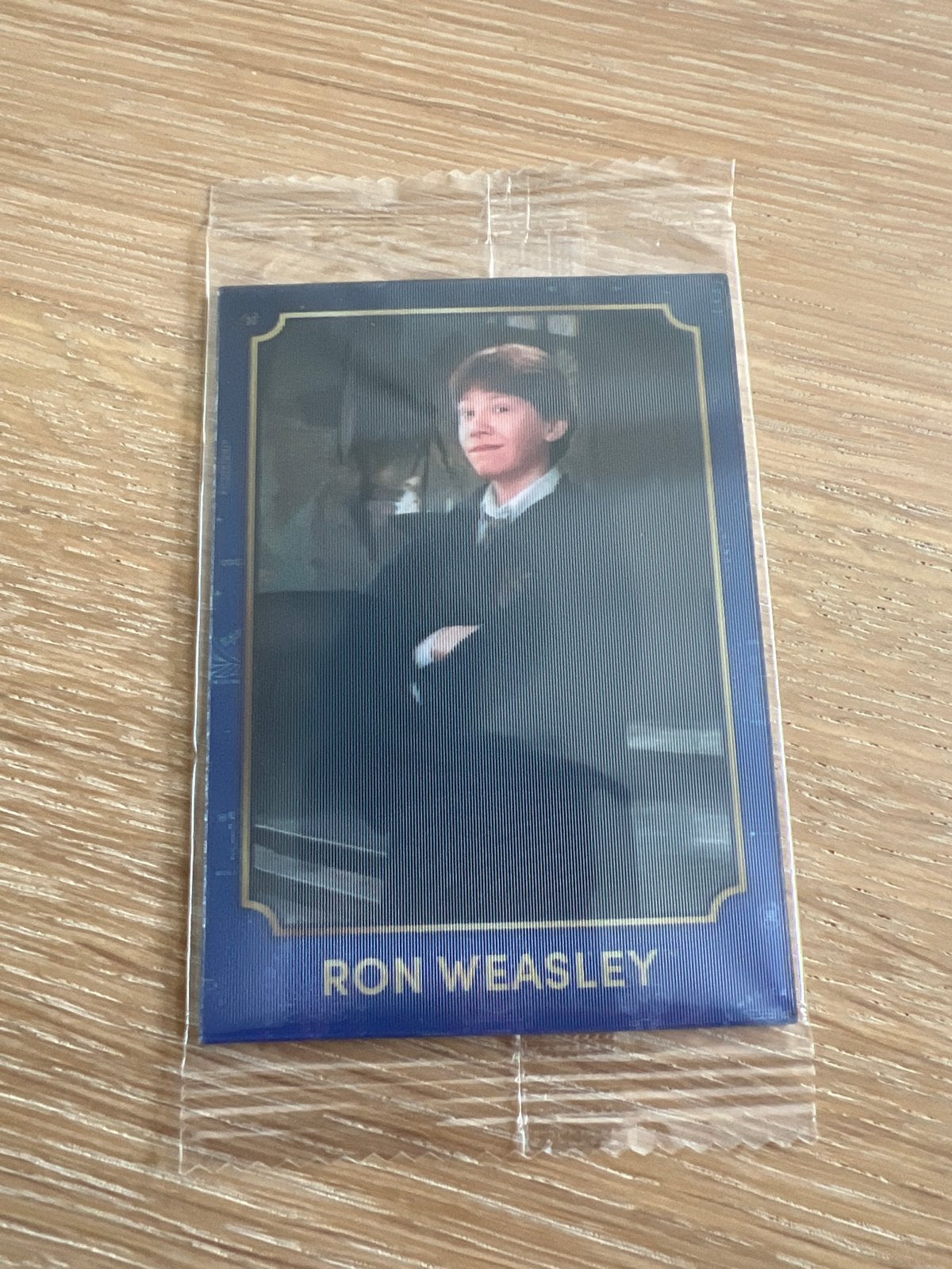Harry Potter Ron Weasley verzamelkaart, Verzamelen, Ophalen of Verzenden, Nieuw, Overige typen