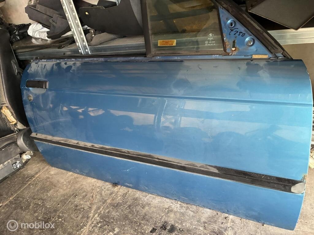 Voordeur rechts bmw e30 Cabrio E30 ('83-'93), Ophalen, Gebruikt, Deur, Bmw