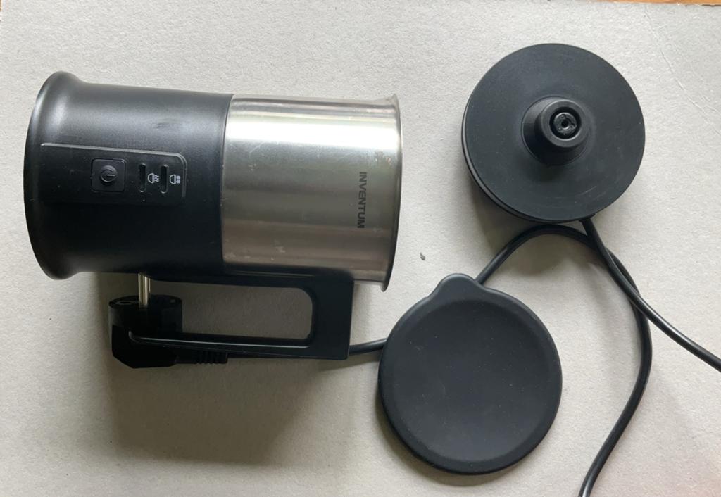 Te koop: Inventum melkopschuimer, Witgoed en Apparatuur, Melkopschuimers, Ophalen of Verzenden, Zo goed als nieuw, Elektrische melkopschuimer