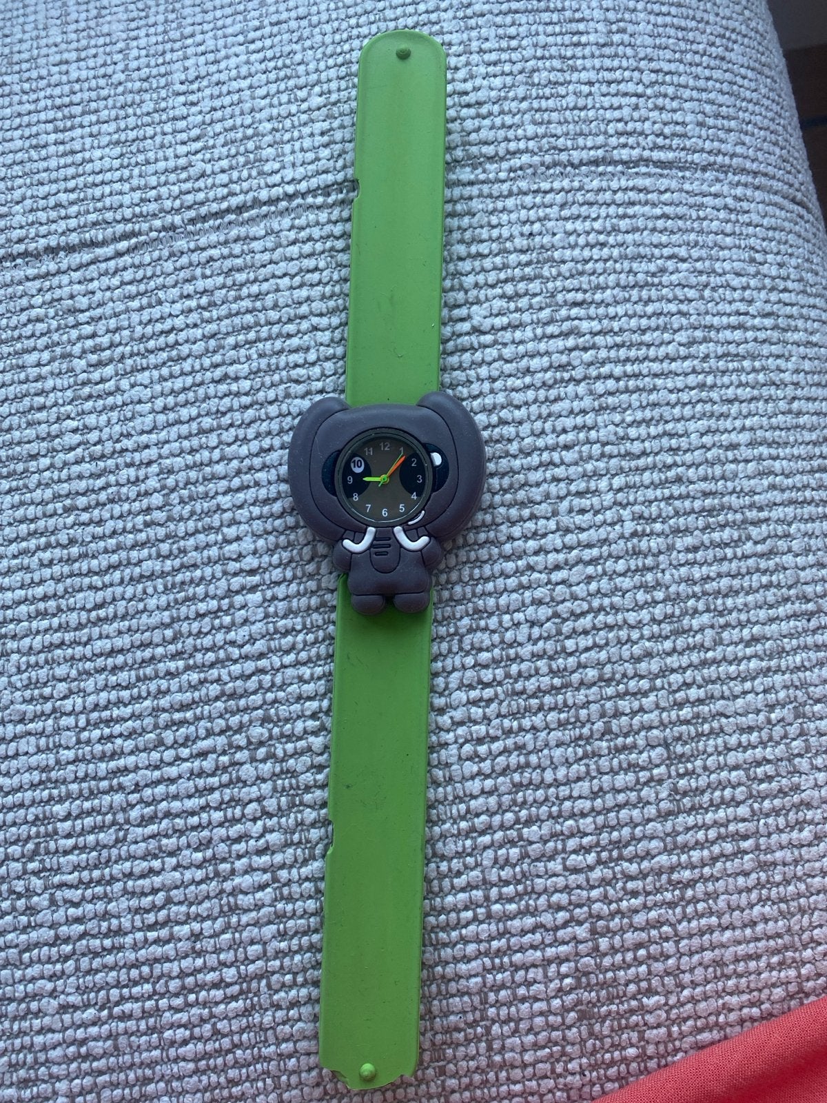 Popwatch kinderhorloge olifant groen, Ophalen of Verzenden, Gebruikt, Groen, Jongen of Meisje