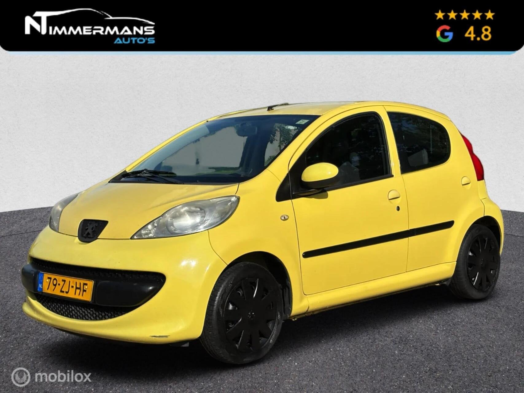 Peugeot 107 1.0-12V XS`|AIRCO|TREKHAAK|5-deurs|NL AUTO|APK ", Auto's, Gebruikt, 4 stoelen, 68 pk, Bedrijf