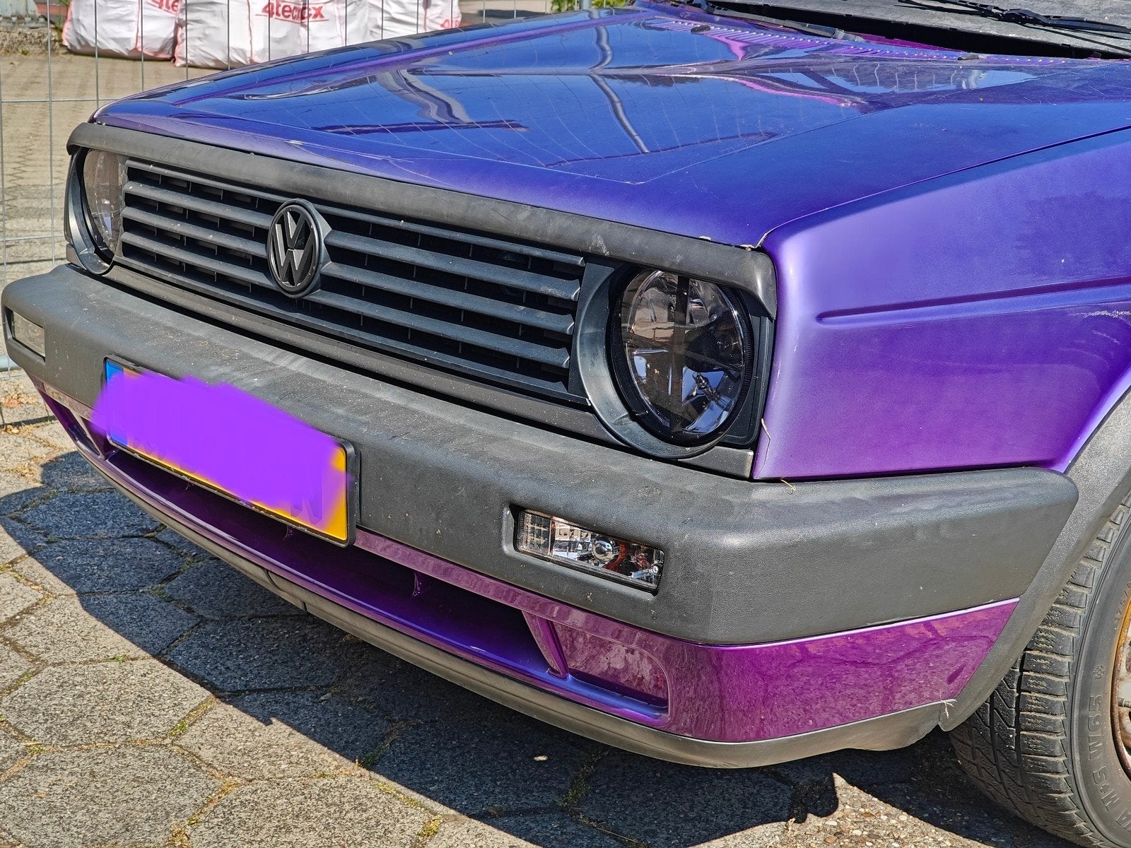 Koplampen en grill met booskijker Golf mk2 golf 2, Auto-onderdelen, Ophalen