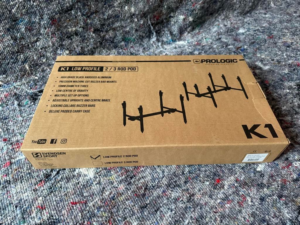 Prologic K1 Low Profile 2 Rod Pod - Nieuw in doos, Watersport en Boten, Ophalen, Nieuw, Overige typen
