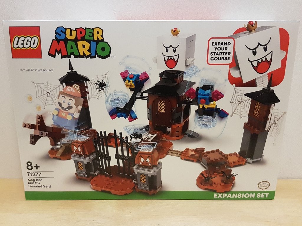 (GESEALD) Lego 71377 Super Mario King Boo and the Haunted, Lego, Nieuw, Ophalen of Verzenden, Complete set