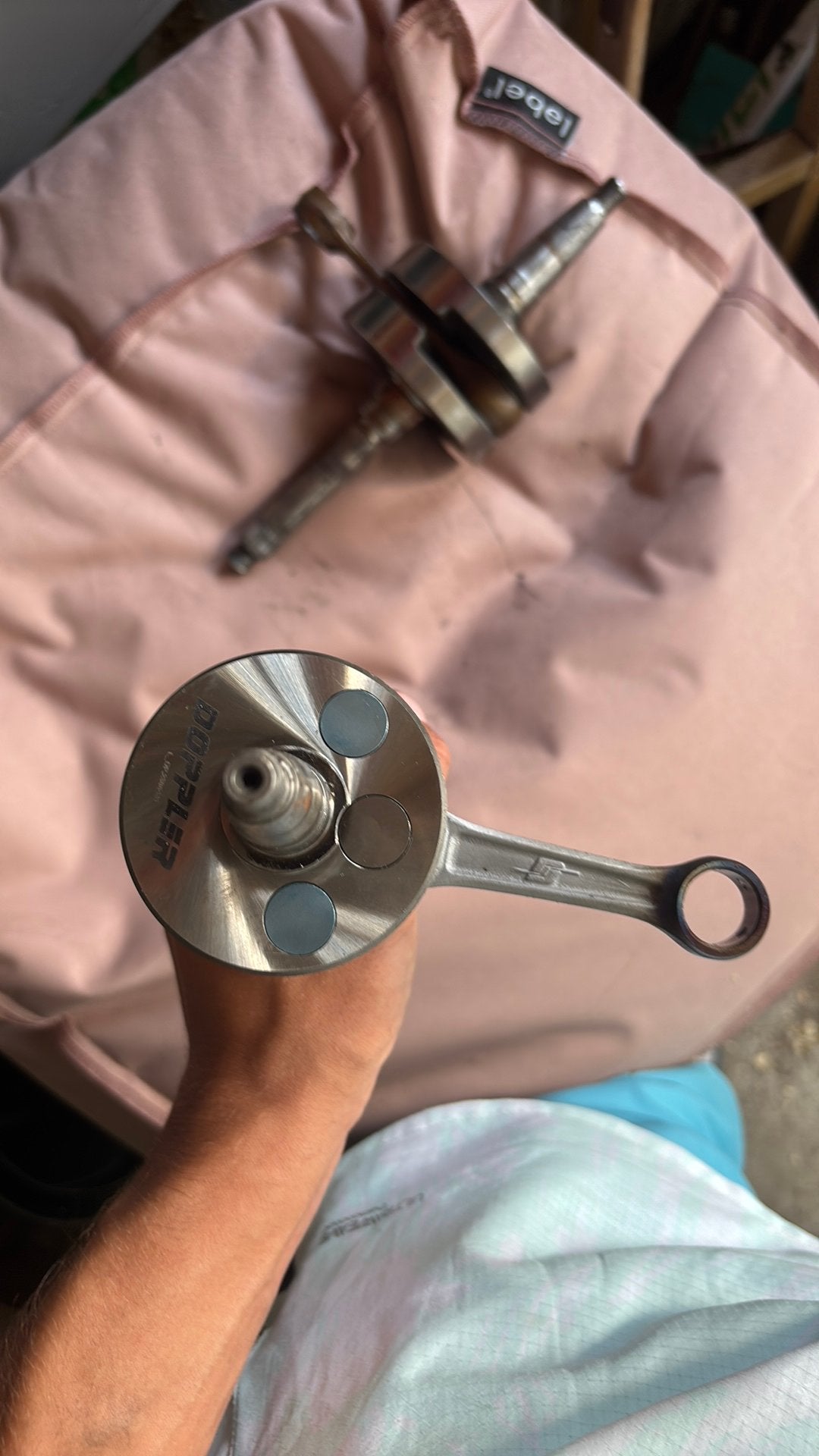 Dopler racing krukas 70cc, Motoren, Onderdelen | Harley-Davidson, Ophalen of Verzenden, Gebruikt