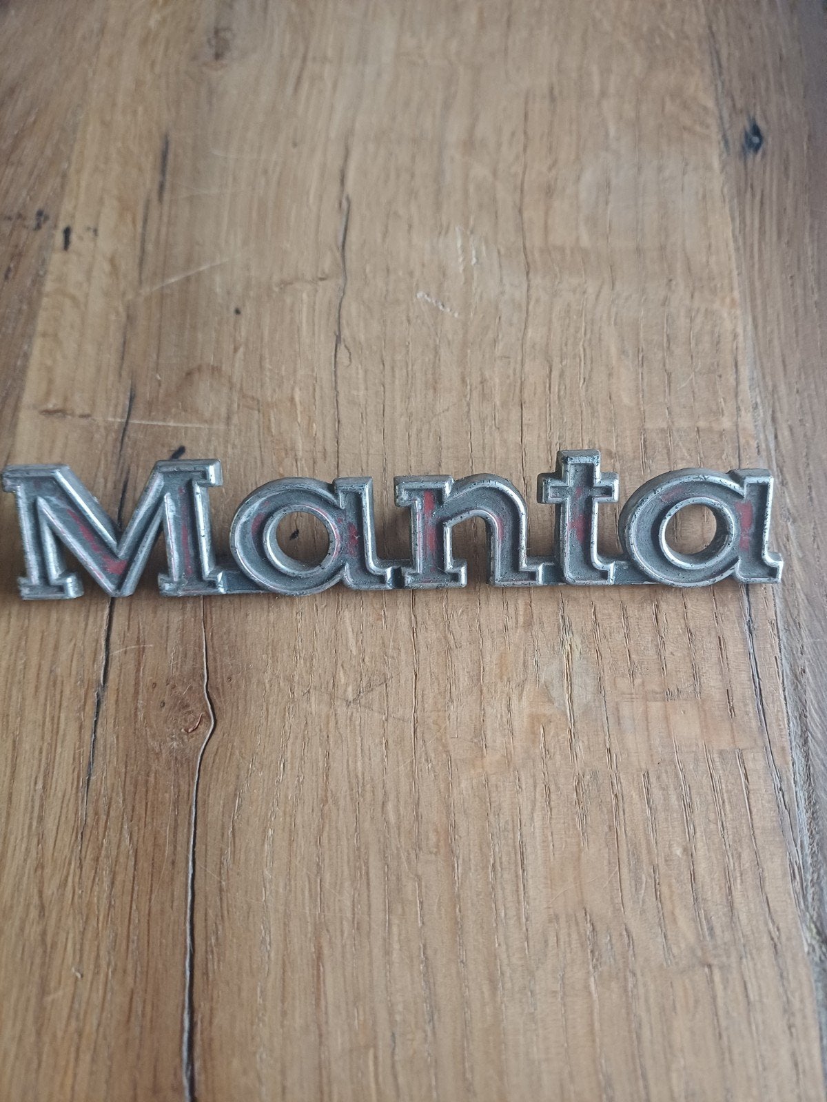 Opel Manta Embleem - Origineel, Ophalen of Verzenden, Gebruikt, Opel