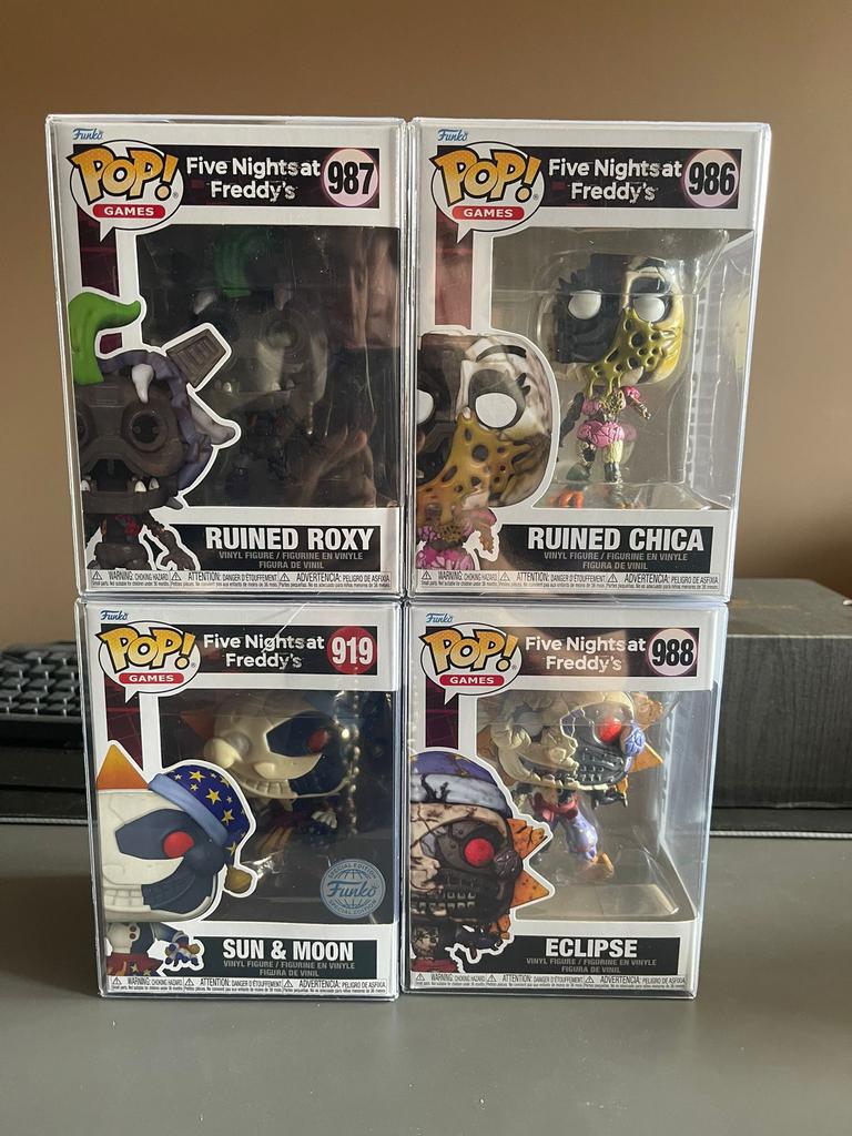 Fnaf Security Breach funko pops, Verzamelen, Poppetjes en Figuurtjes, Ophalen of Verzenden, Zo goed als nieuw