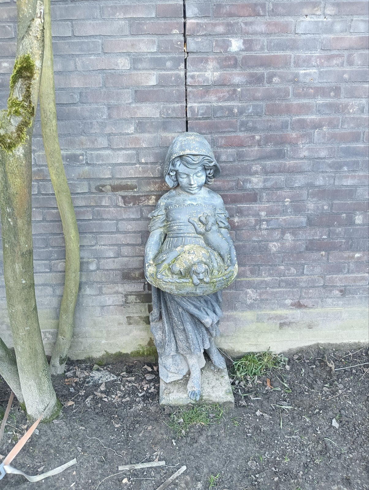 tuinbeeld, Ophalen
