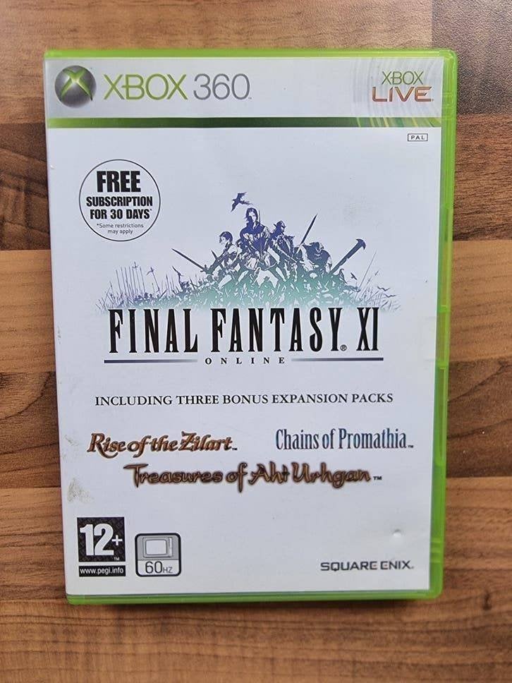 Final Fantasy XI 11 - Compleet, Spelcomputers en Games, 1 speler, Ophalen of Verzenden, Zo goed als nieuw, Role Playing Game (Rpg)