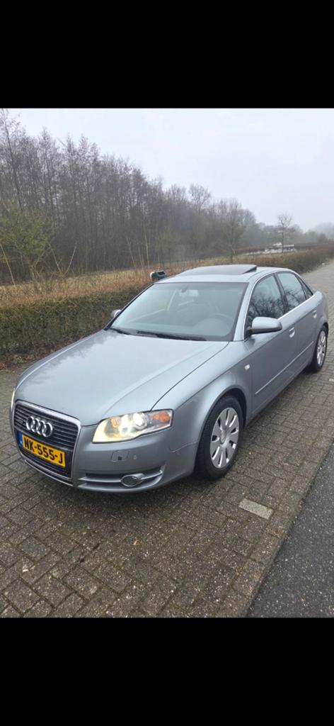 Audi A4 B7 quattro 3.2 2005 Grijs, Auto's, 1800 kg, 10 km/l, Particulier, Sedan
