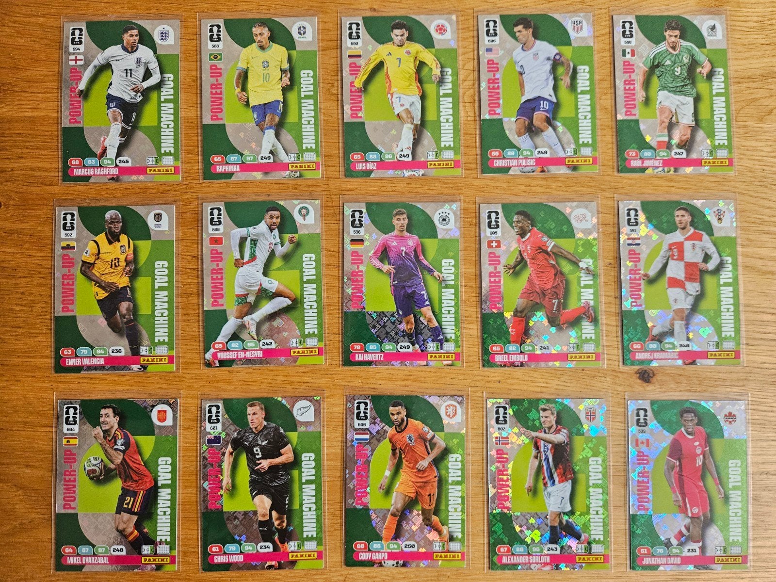 Panini Adrenalyn XL WC2026 Goal Machine kaarten, Ophalen of Verzenden, Zo goed als nieuw, Buitenlandse clubs, Poster, Plaatje of Sticker