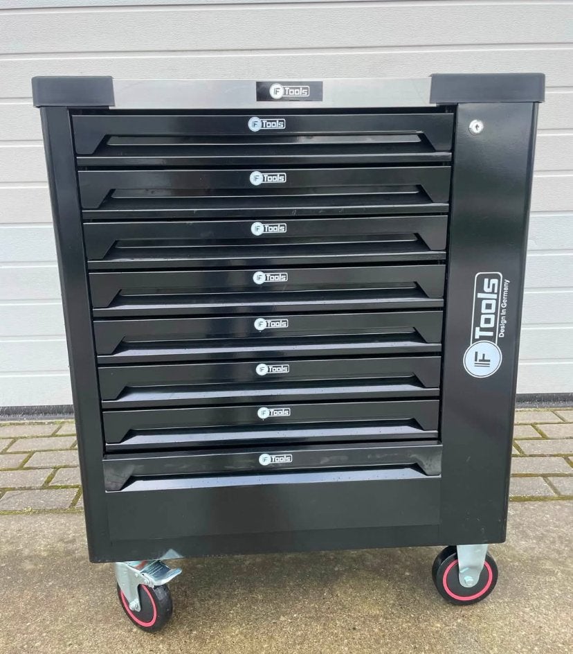 Gereedschapswagen F-Tools 8 lades met gereedschap, Ophalen, Nieuw, Gereedschapsopslag, Overige merken