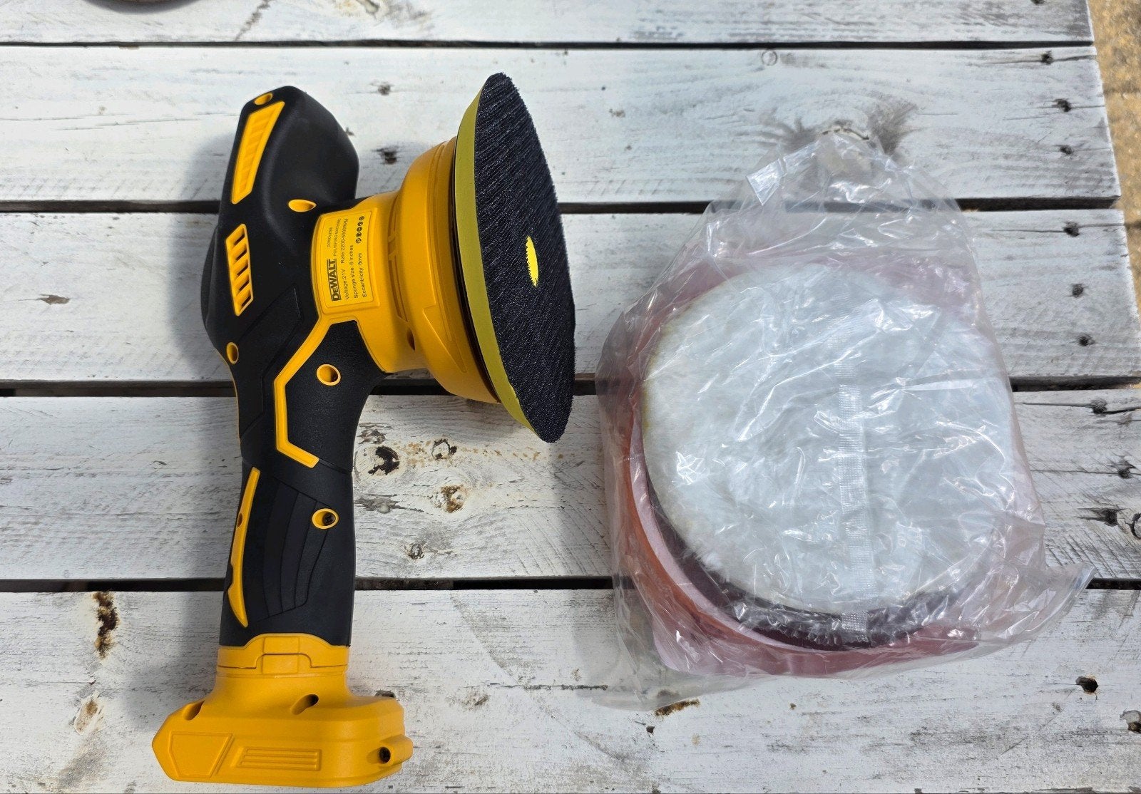 DeWalt Accu Poetsmachine - Auto Poetsmachine, Auto diversen, Onderhoudsmiddelen, Ophalen of Verzenden