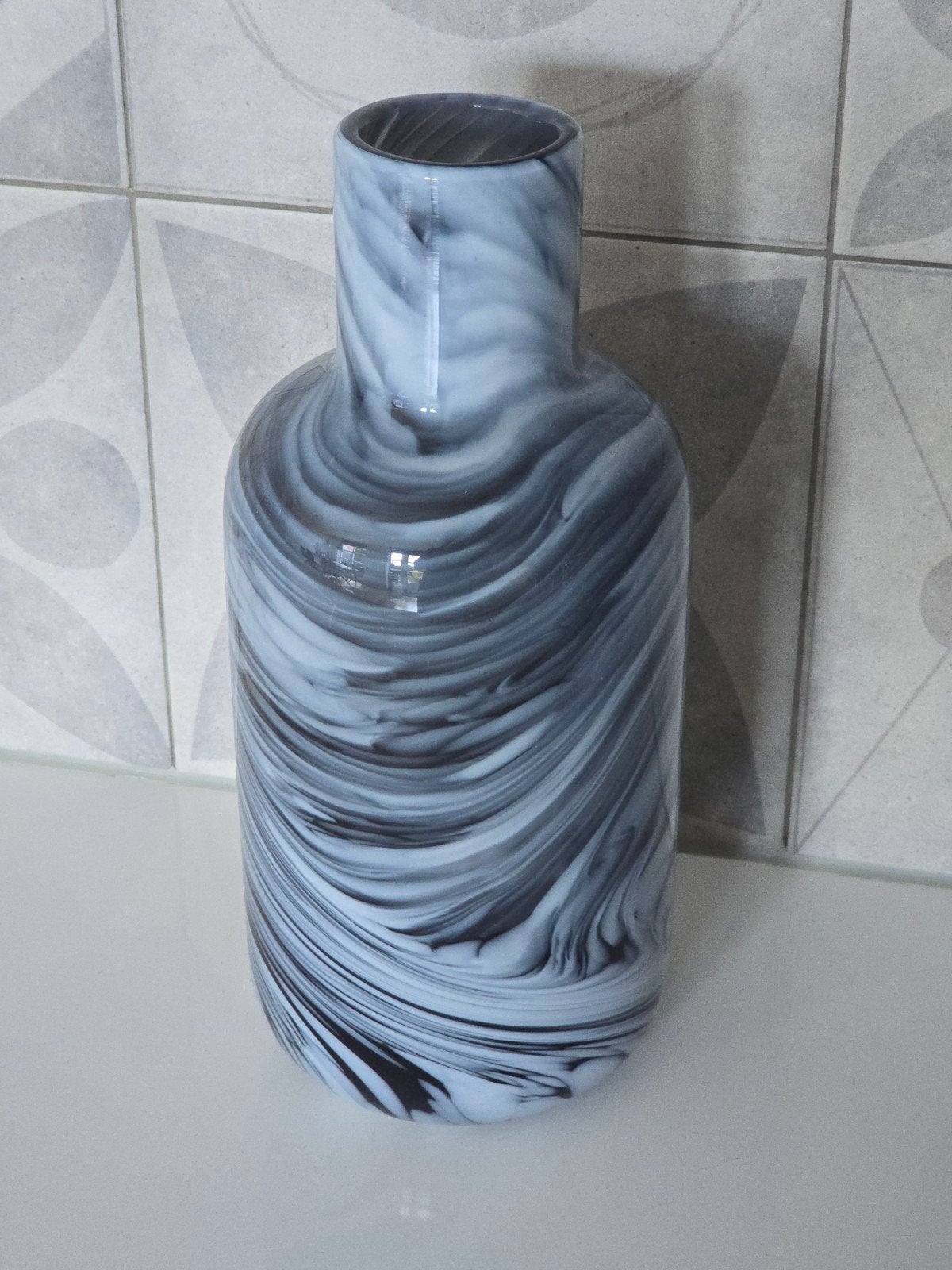 vintage IKEA glazen vaas by lina Vuorivirta €19,95, Ophalen of Verzenden