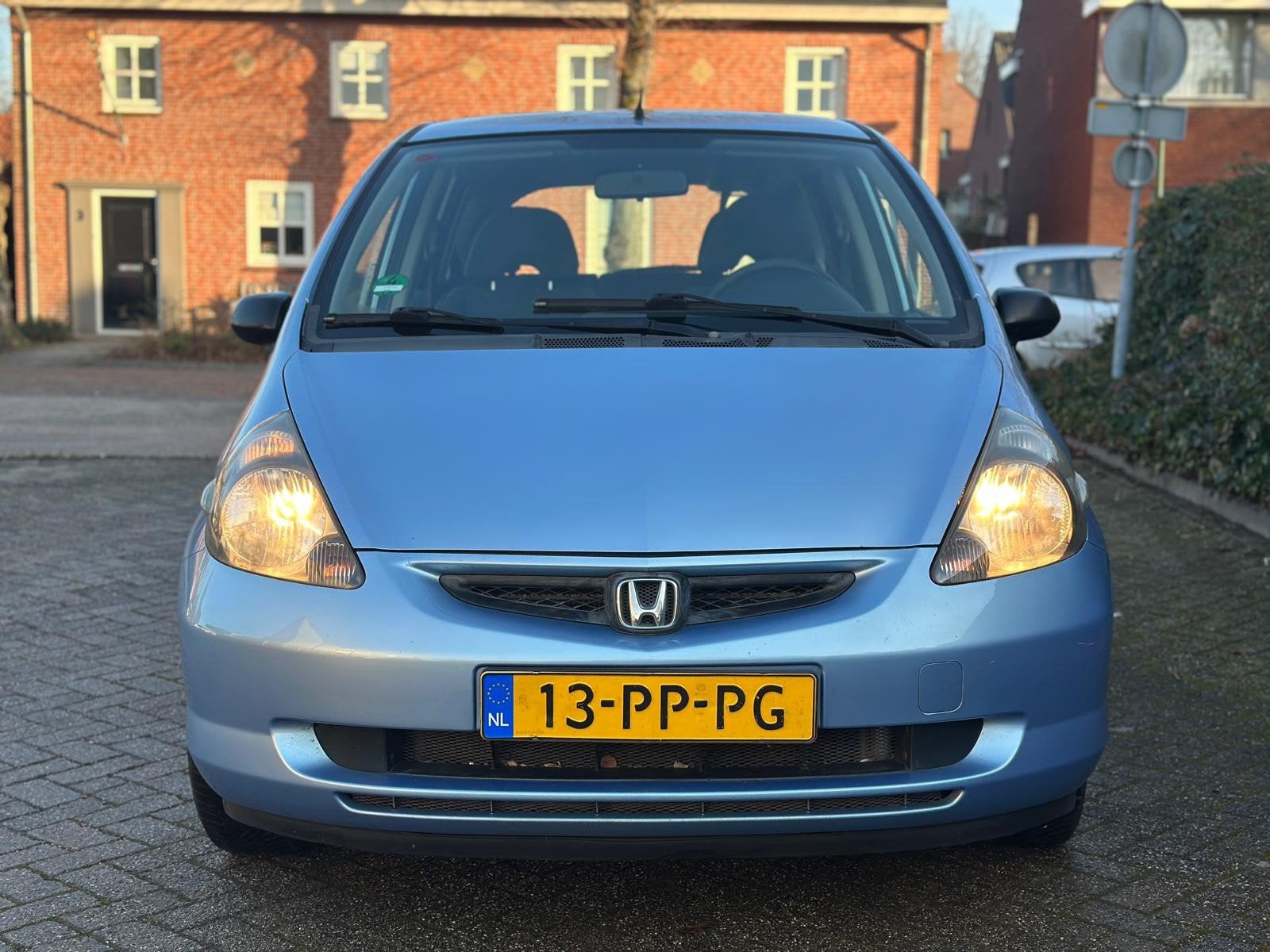 Honda Jazz 1.2 I S 2004 Blauw, Auto's, Honda, Voorwielaandrijving, 40 €/maand, 4 cilinders, Blauw