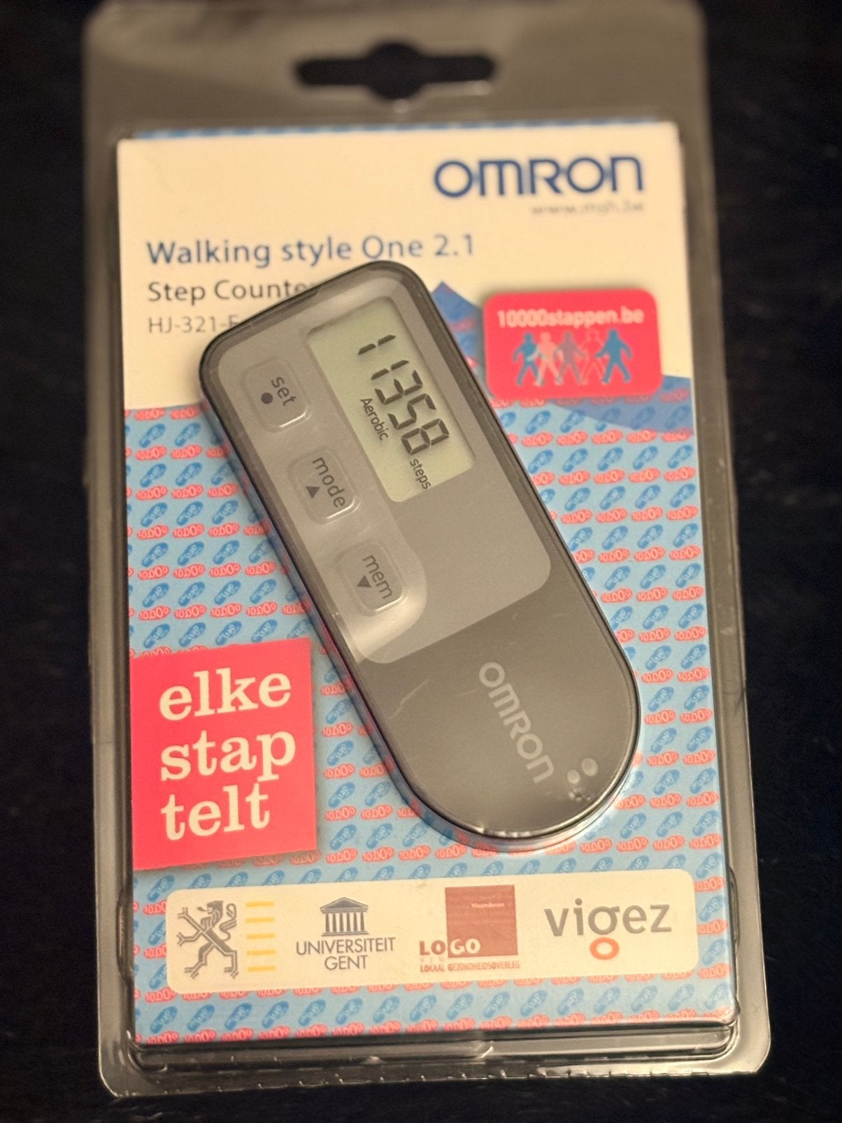 Nieuw geseald Omron Walking Style One 2.1 stappenteller,, Ophalen of Verzenden, Nieuw