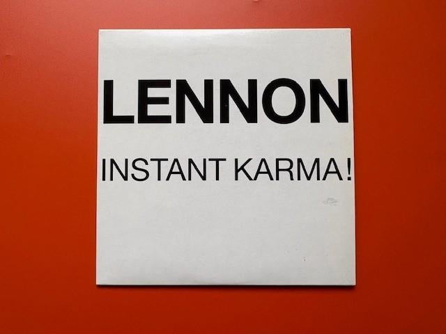 John Lennon Instand Karma CD Single - Made in Holland, 1 single, Ophalen of Verzenden, Zo goed als nieuw, Pop