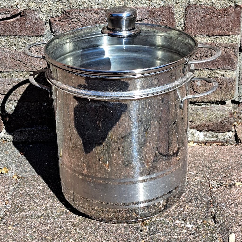 Aspergepan, Ophalen of Verzenden, Gebruikt, Gietijzer