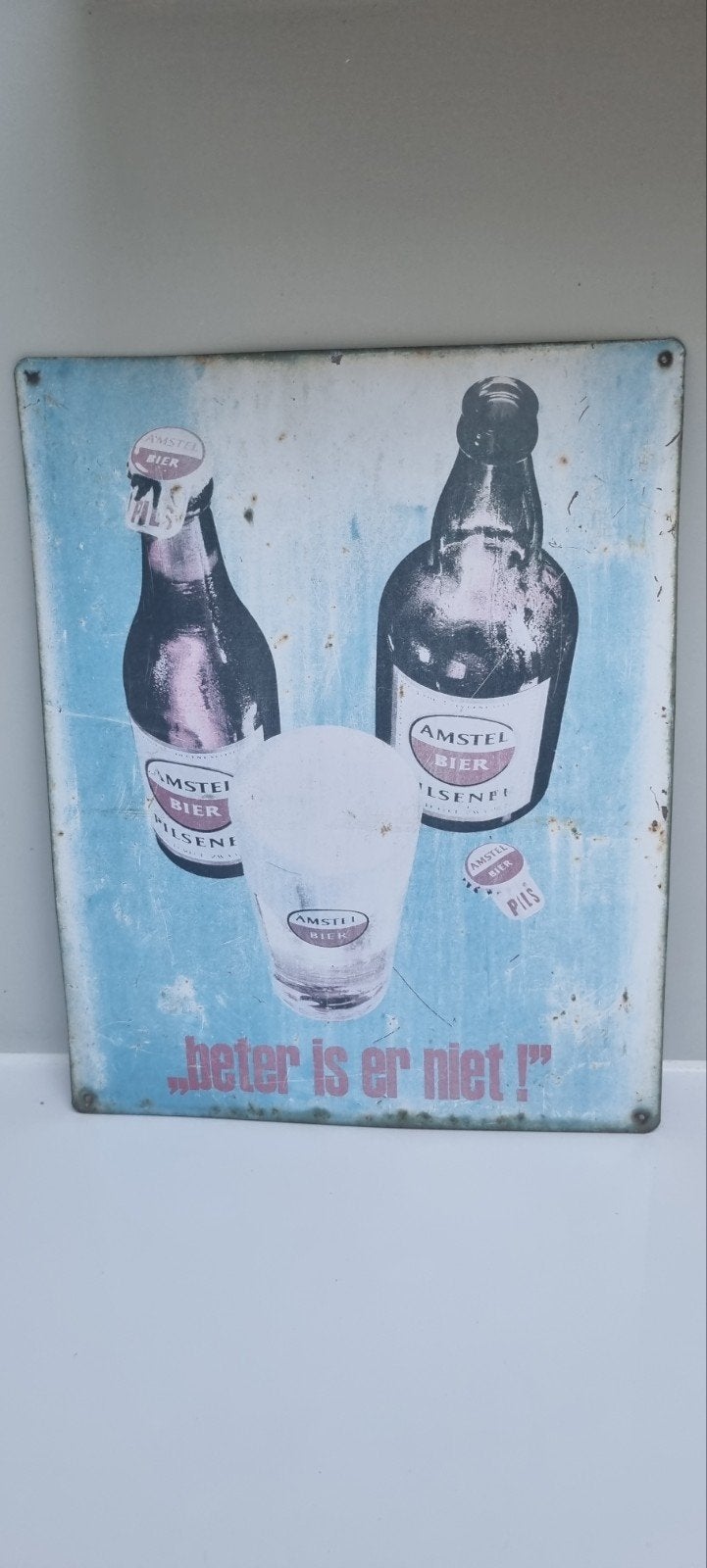 10 reclameborden bord mancave bier drank brouwerij, Ophalen of Verzenden, Gebruikt, Reclamebord