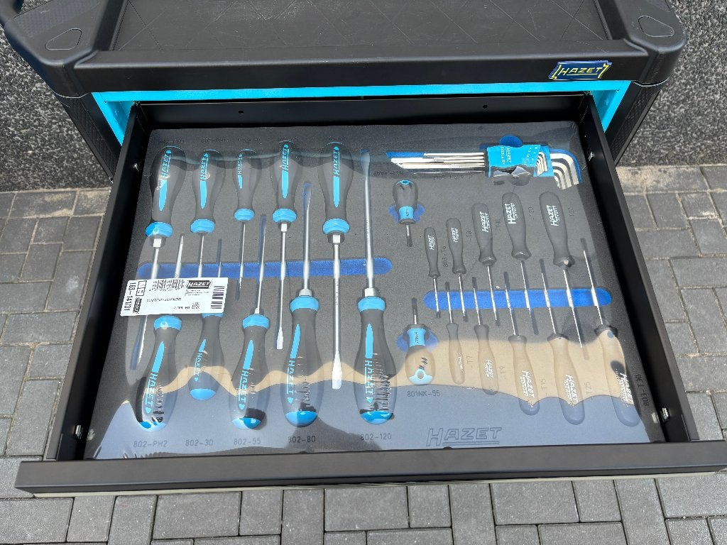 Nieuwe Hazet 179N-7/137 Gereedschapswagen gevuld 137-delig, Ophalen, Nieuw, Gevuld, Info@hazet.de