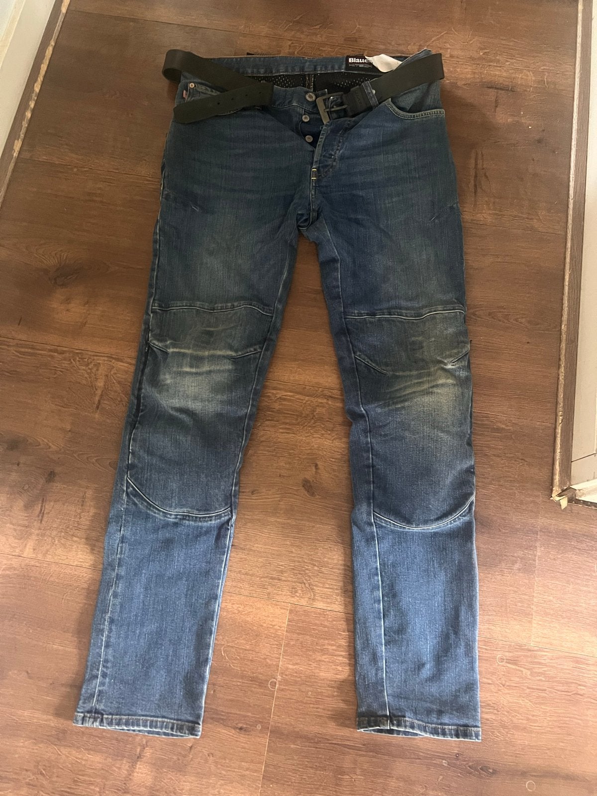 Blauer motorbroek maat 32/33, Ophalen of Verzenden, Tweedehands, Heren, Broek | textiel
