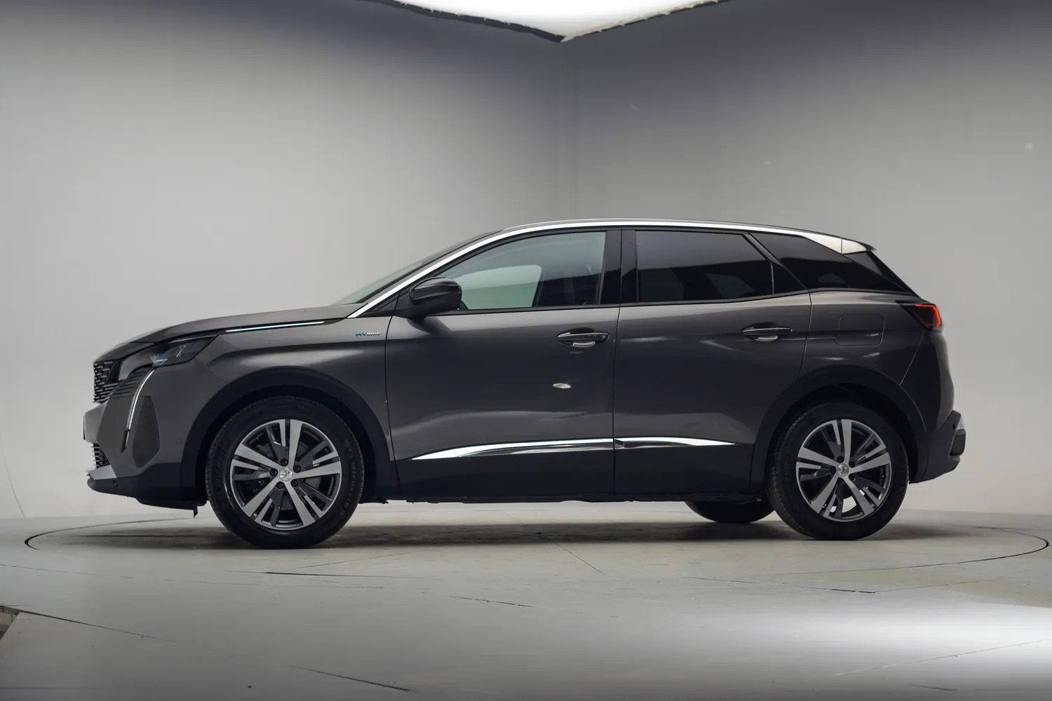 Peugeot 3008 1.6 HYbrid 225 Allure Pack Aut. [ Navi Camera H, Auto's, Automaat, Verwarmde buitenspiegels, Leder, Bedrijf
