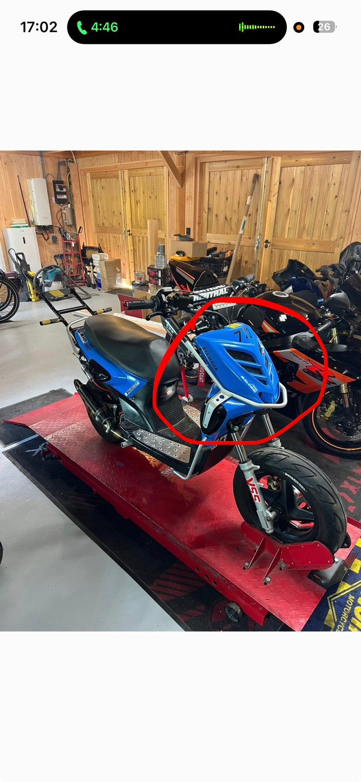 Gezocht: Valbeugel voorkap MBK Stunt / Yamaha Slider, Ophalen, Benzine, Overige modellen