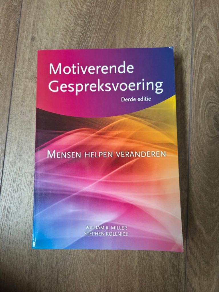 Motiverende Gespreksvoering - Derde editie, Boeken, Studieboeken en Cursussen, Zo goed als nieuw, William R. Miller, Stephen Rollnick