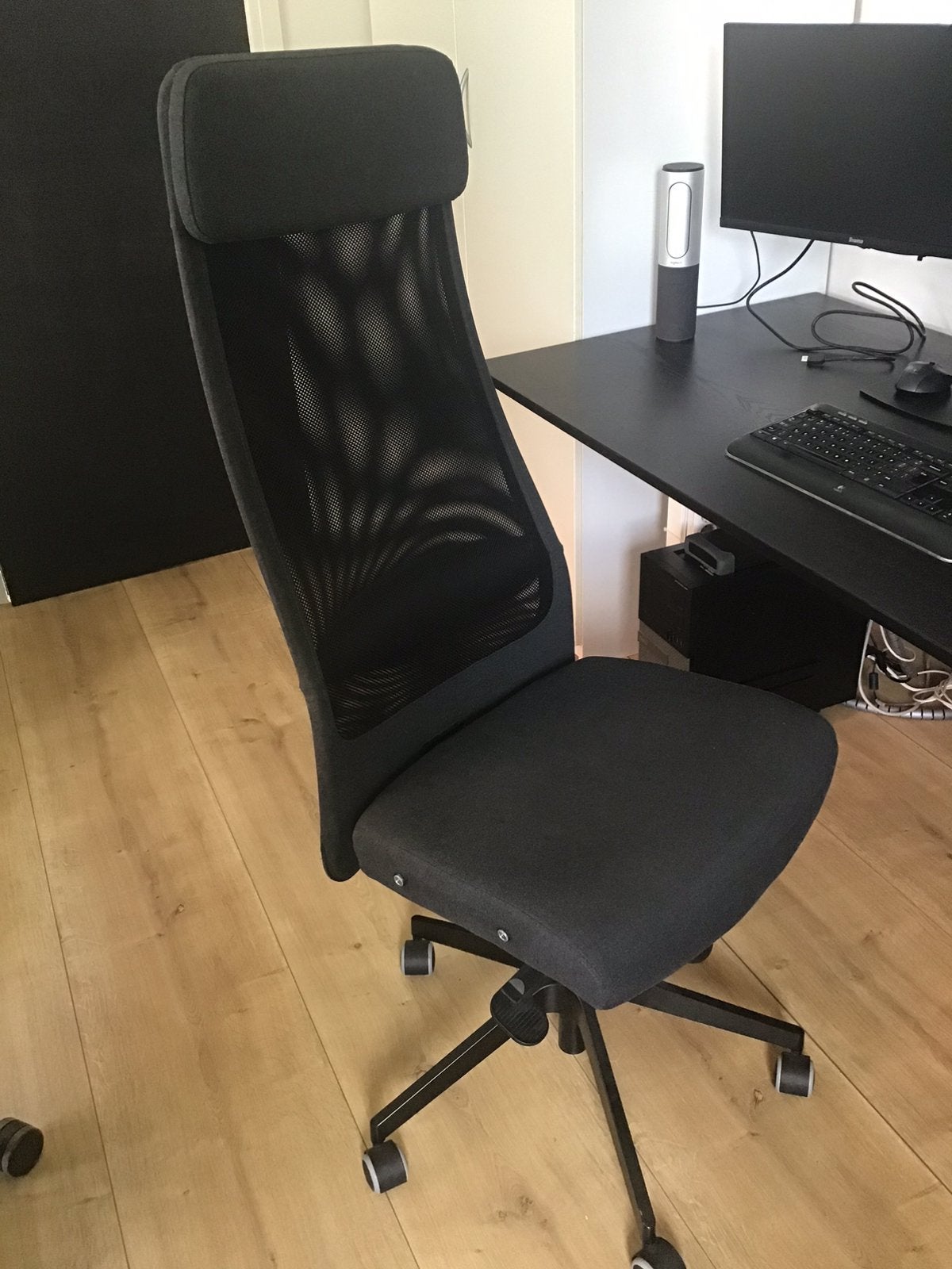 ikea markus bureaustoel, Ophalen, Zwart, Zo goed als nieuw, Bureaustoel