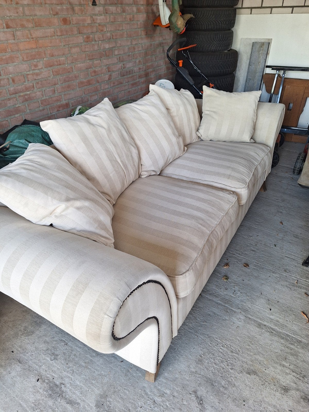 2.5-3 persoons zitbank., Ophalen, Gebruikt, Overige maten, 75 tot 100 cm