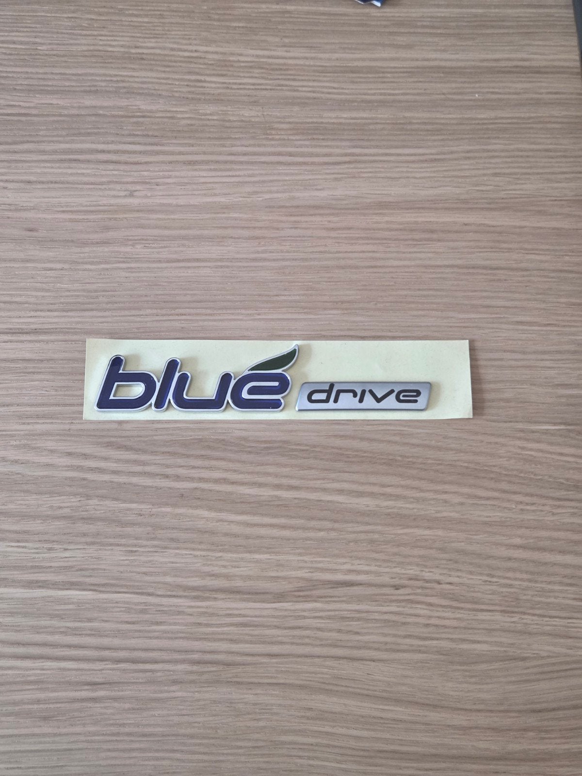 Hyundai Blue Drive logo nieuw, Auto diversen, Autostickers, Ophalen of Verzenden