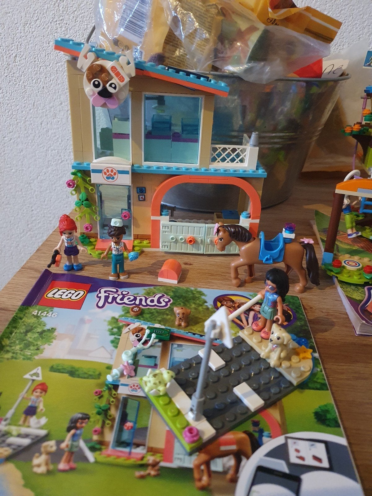 LEGO Friends Dierenkliniek 41446 met accessoires, Ophalen, Gebruikt, Overige merken