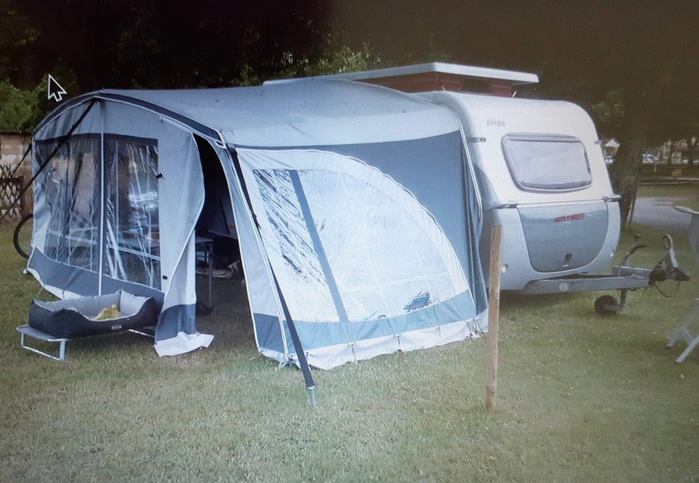 Tent Eriba-caravan 425/430, Caravans en Kamperen, Ophalen, Gebruikt