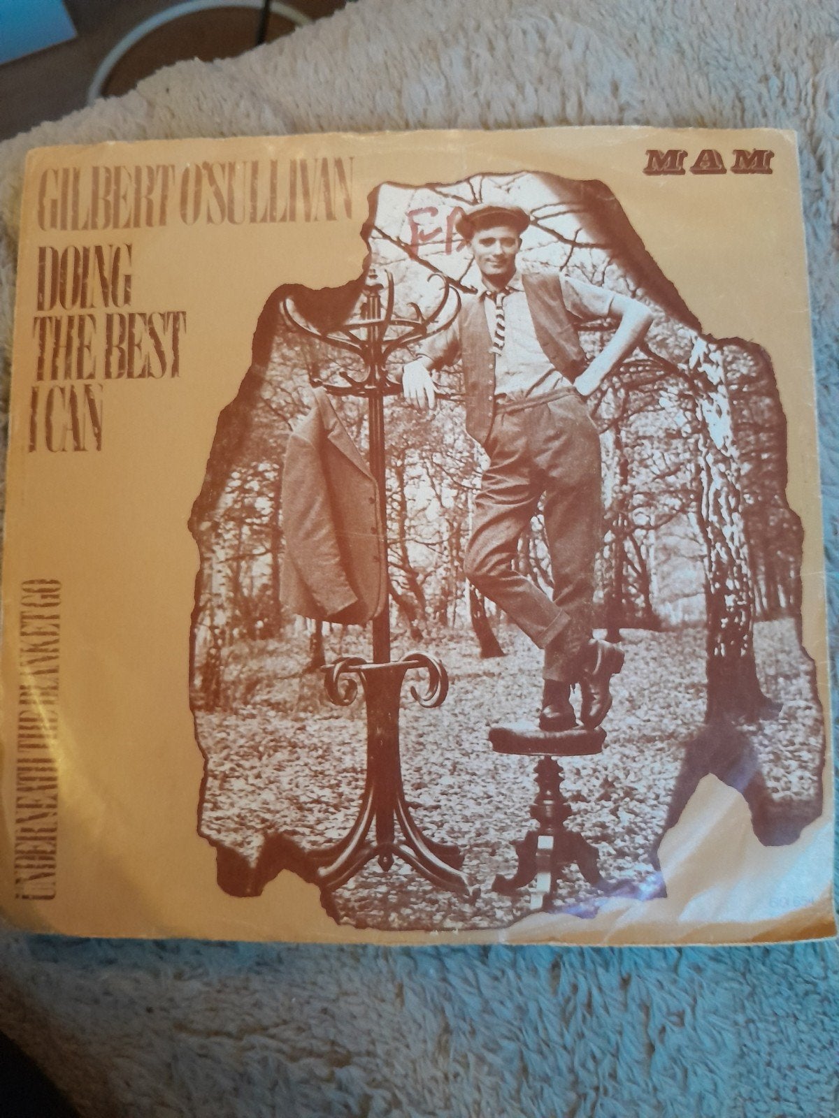 gilbert o sullivan 7inch doing the best i can, Ophalen of Verzenden, Zo goed als nieuw, Pop