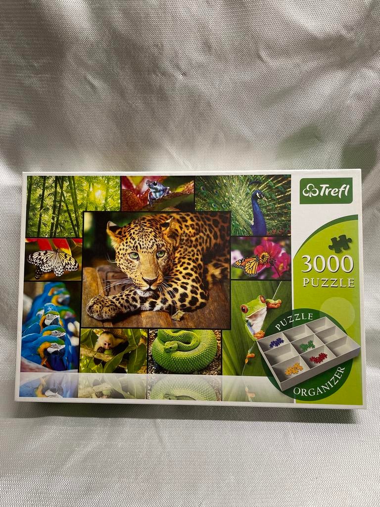 Trefl Legpuzzel 3000 stukjes - Dierenwereld, Hobby en Vrije tijd, Ophalen, Meer dan 1500 stukjes, Zo goed als nieuw, Legpuzzel