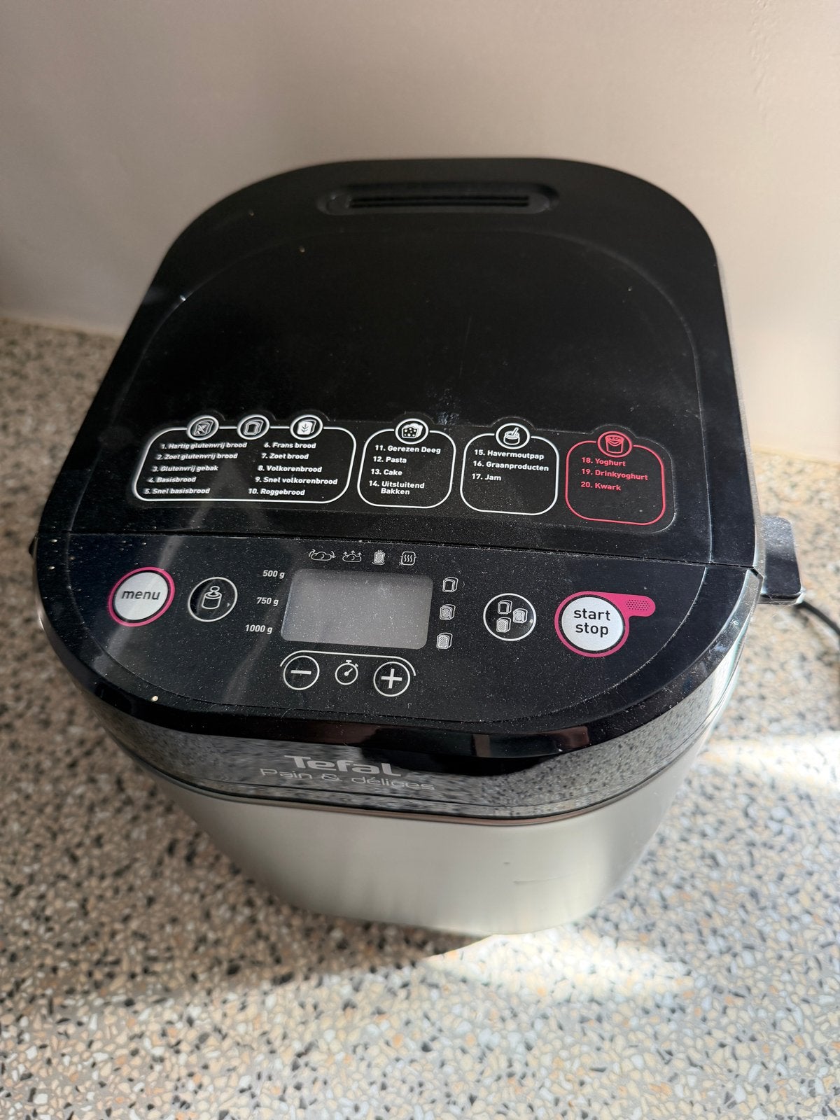 Tefal Pain & Délices Broodbakmachine PF240E - Zo goed als ni, Witgoed en Apparatuur, Broodbakmachines, Zo goed als nieuw, Met timer