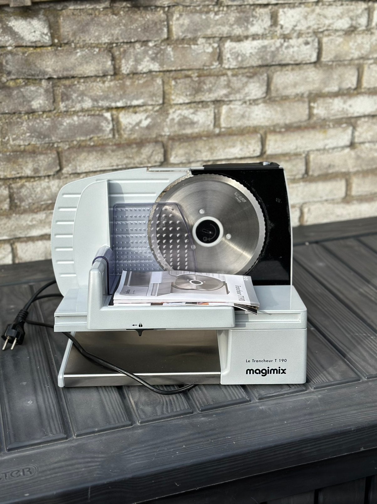 Magimix Snijmachine T190, Ophalen of Verzenden, Zo goed als nieuw