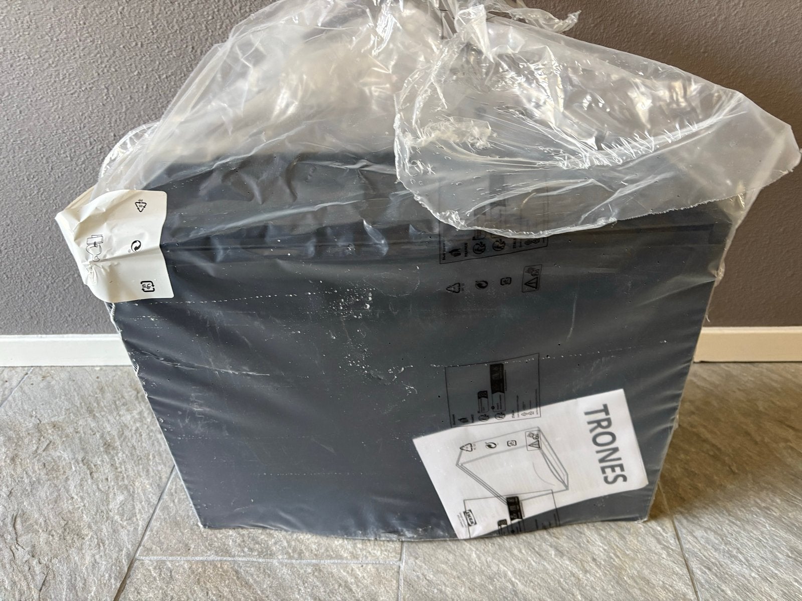 IKEA TRONES schoenenkast/opberger, zwart, nieuw, Ophalen, Nieuw