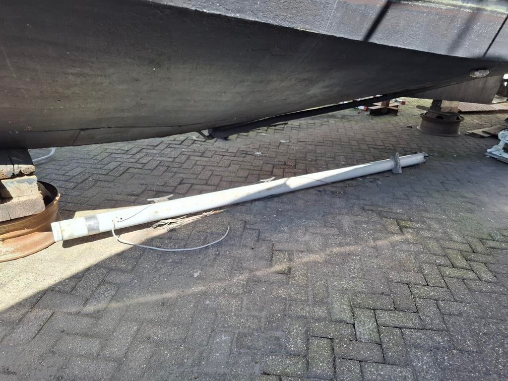Mast 4m met verstaging en draaddoorvoer, Watersport en Boten, Ophalen, Gebruikt, Minder dan 15 m², 3 tot 6 meter
