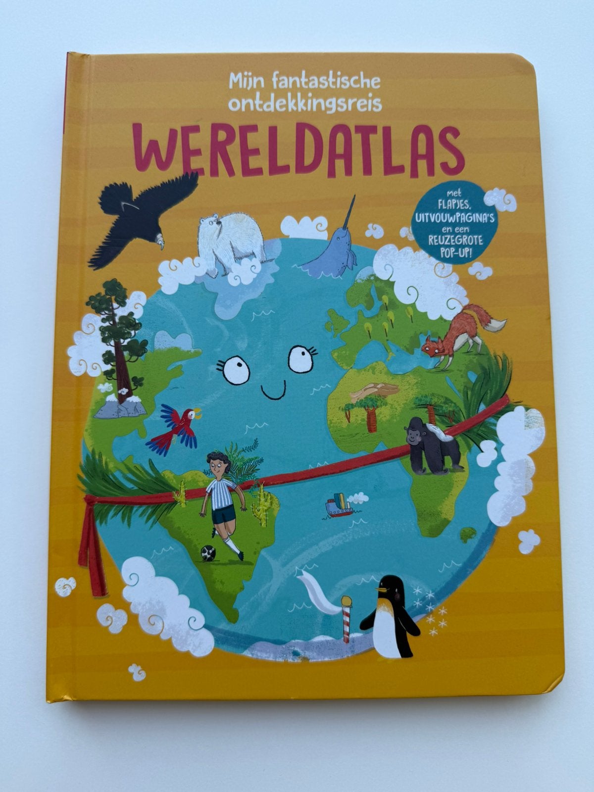 Boek Mijn fantastische ontdekkingsreis Wereldatlas, Ophalen of Verzenden, Gelezen, Non-fictie