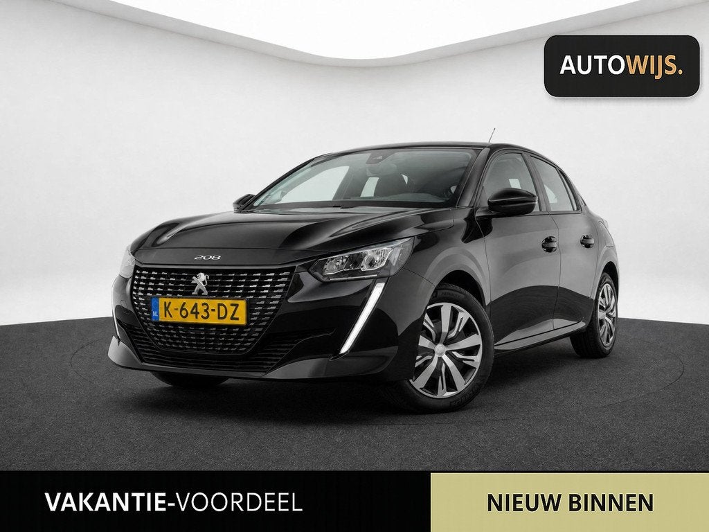 Peugeot 208 1.2 PureTech Active Pack|AUT|D-RIEM VV|NL AUTO|P, Gebruikt, Origineel Nederlands, 3 cilinders, 1065 kg