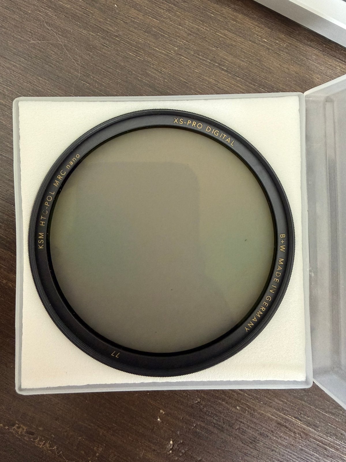 B+W XS-Pro Digital Polarisatie filter MRC Nano - 77mm - ZGAN, Ophalen of Verzenden, Zo goed als nieuw, 70 tot 80 mm, Overige typen