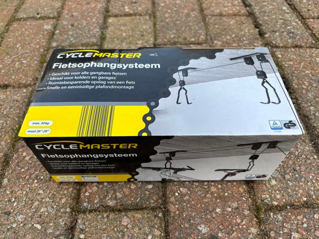 Fietsophangsysteem, Ophalen, Nieuw
