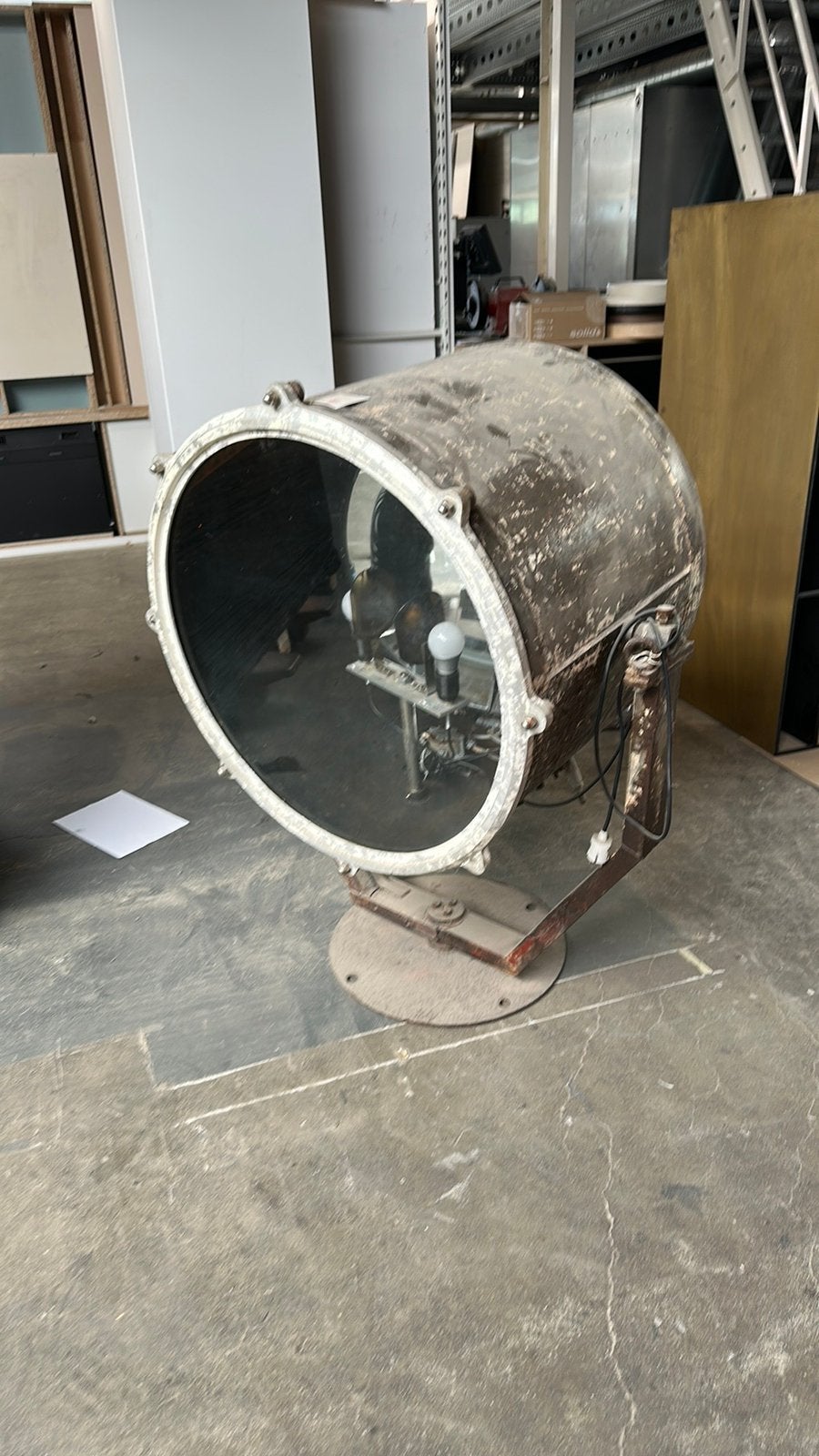 Industriële scheepslamp, Ophalen of Verzenden